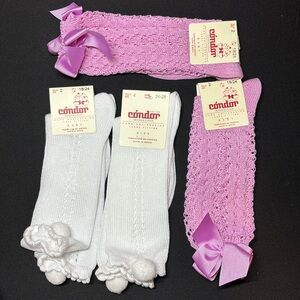 I am selling 4 pairs of NEW Condor stockings